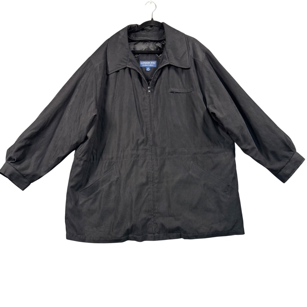 London Fog Limited Edition Microfiber Quilted Jacket 2X Quiet Luxury